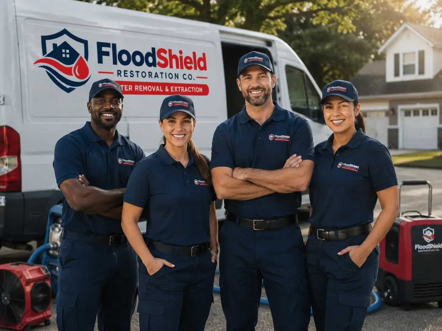 Flood Damage Restoration company in Brunswick, OH